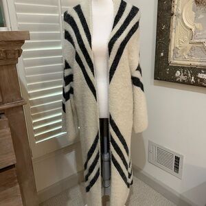 Long sweater coat from Anthropologie